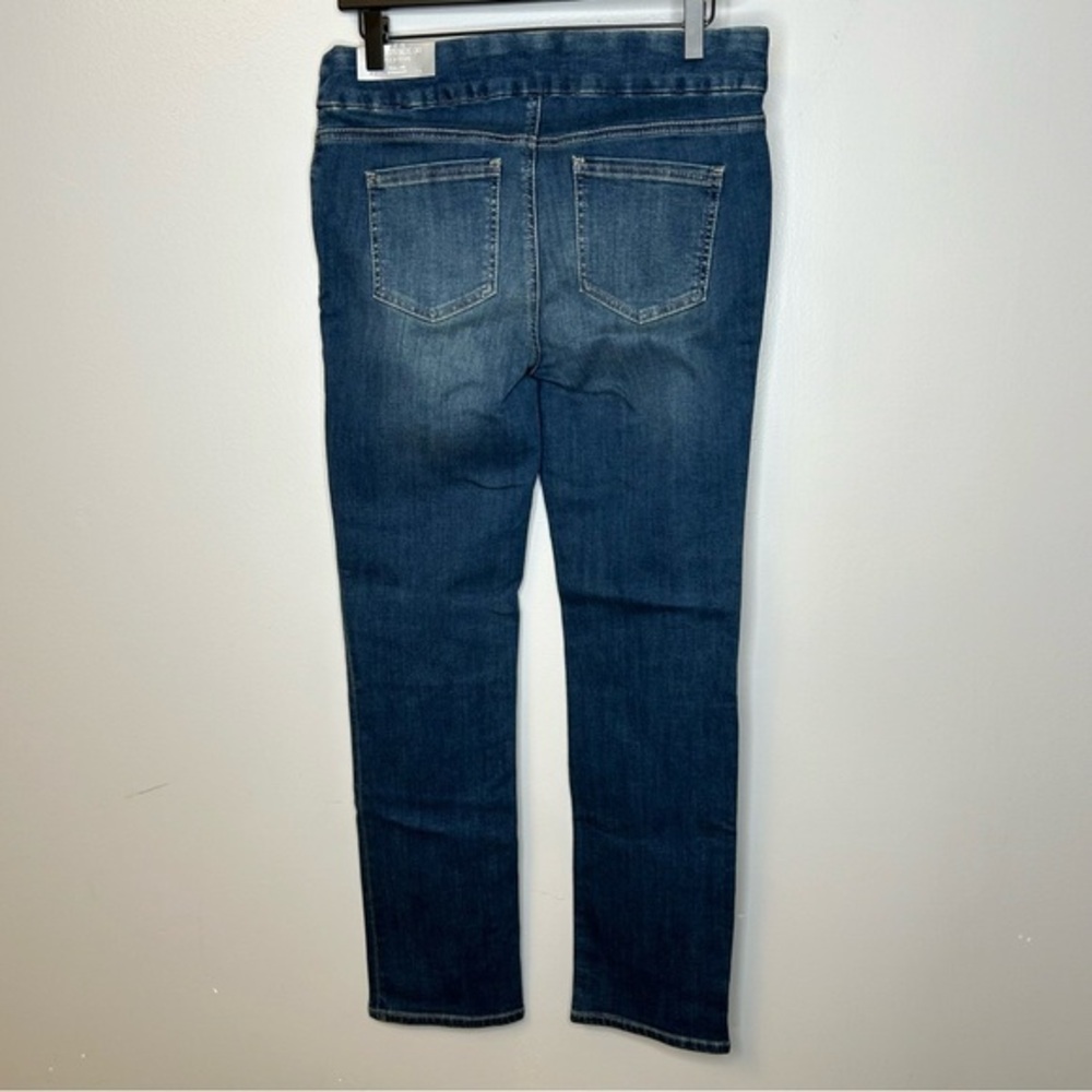 Chico’s Denim Pull-On‎ Straight Leg Jeans Jeggings Size 4R Chico’s Size 0R - Picture 2 of 8